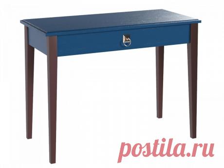 Стол письменный туалетный из массива дуба синего цвета купить по цене 19 000 руб. в Москве — интернет-магазин Chudo-magazin.ru