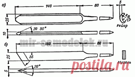 Мир самоделок - Инструменты для работы на токарном станке