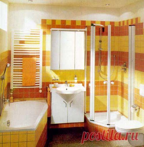 (+1) тема - Желтый цвет в интерьере ванной комнаты | Роскошь и уют