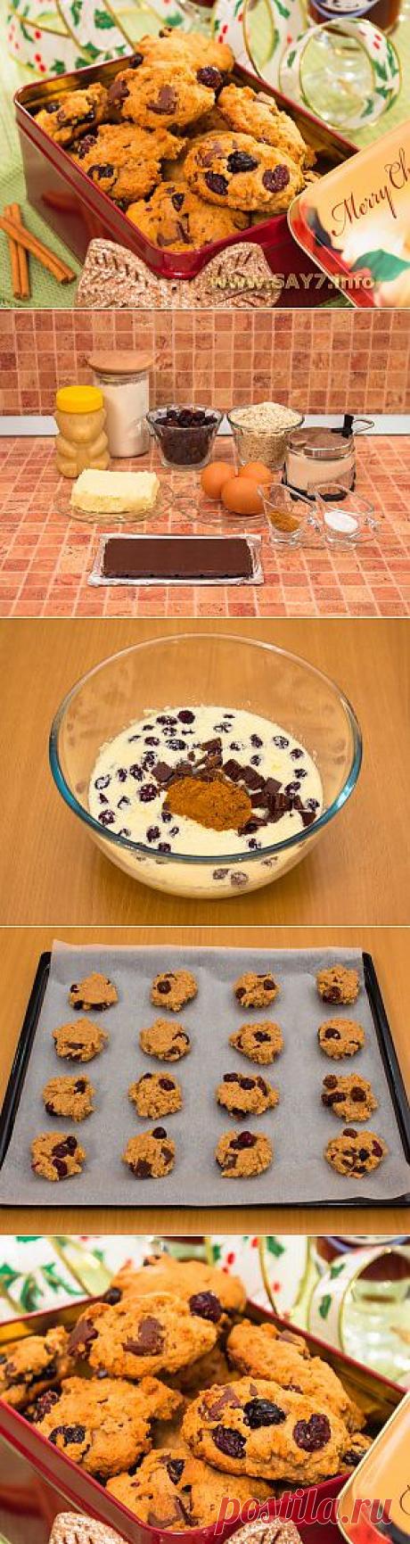 Овсяное печенье «Новогоднее»