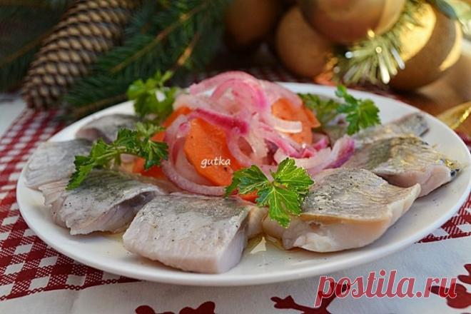 Сельдь в маринаде с морковью и луком / Холодные закуски / Кукорама - вкусные рецепты!
