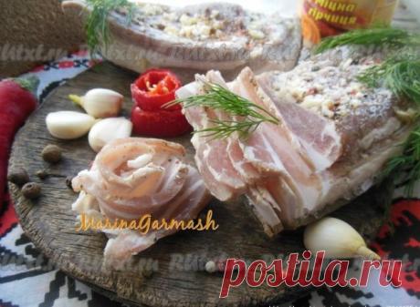 Сало в рассоле с сахаром - мягкое, нежное, слегка перченое, ароматное сала-настоящий деликатес!