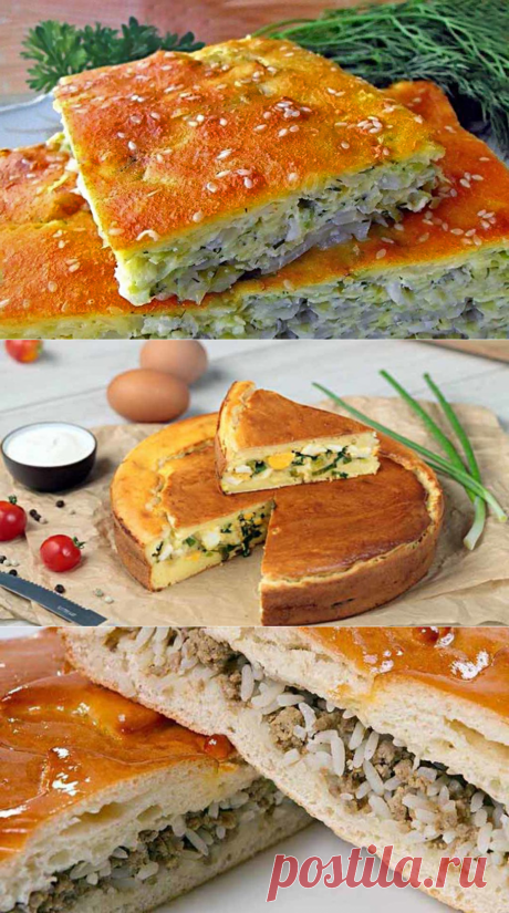 Вкусный заливной пирог - быстрый рецепт на кефире с разными начинками в духовке и в мультиварке