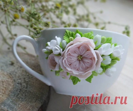 #чайнаяпара#фарфор#цветы#английскаяроза#пионовиднаяроза