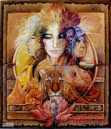 Картины художника Александра Васильевича Маскаева (60 работ) » Картины, художники, фотографы на Nevsepic