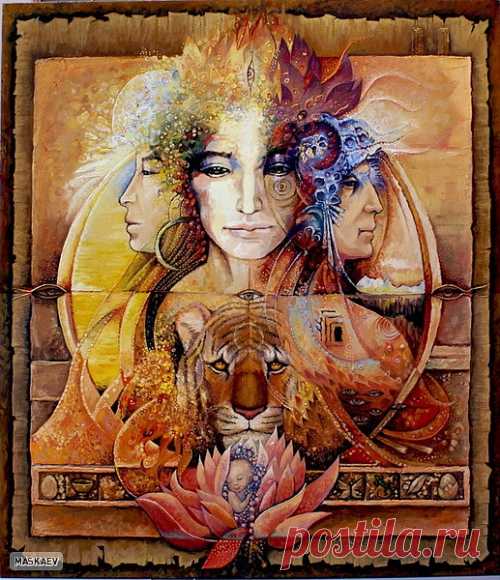 Картины художника Александра Васильевича Маскаева (60 работ) » Картины, художники, фотографы на Nevsepic