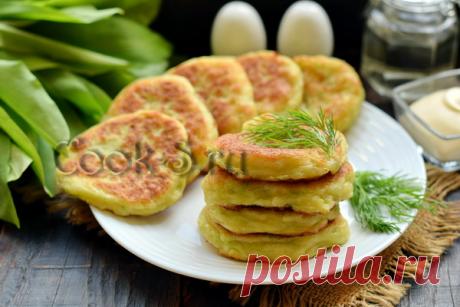 Оладьи из кабачка и творога - рецепт с фото