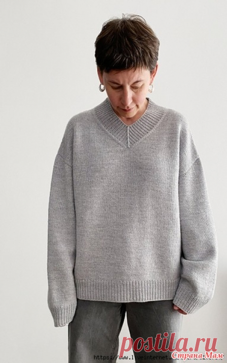 Minimal Pull от katarinkaknits. Спицы.