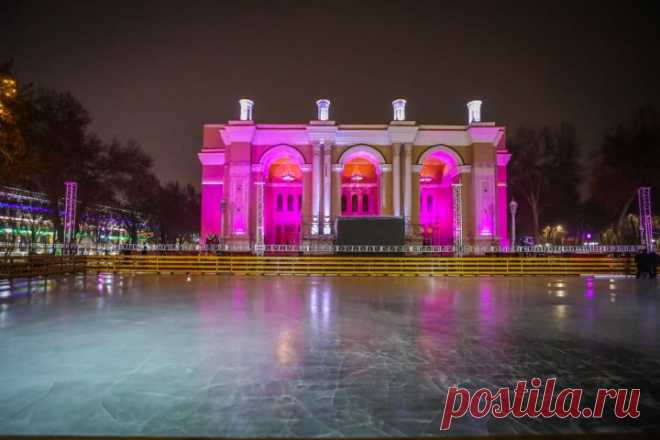 В Ташкенте открывается каток под открытым небом - Darakchi
