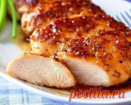 Сочная куриная грудка, аж тает во рту