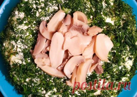 Салат "Дубок" - пошаговый рецепт с фото. Автор рецепта gmi_food . - Cookpad