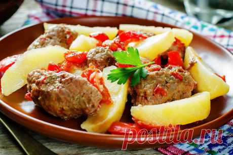 Fırında Köfte Patates Tarifi, Nasıl Yapılır? - Yemek.com