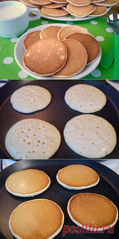 ПАНКЕЙКИ НА МОЛОКЕ
