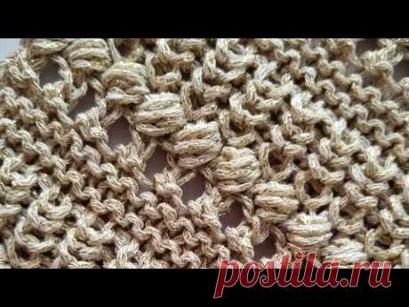 Узор дня🧶❤️➡️ Несколько привлекательных секций в одном полотне....lnitting pattern.