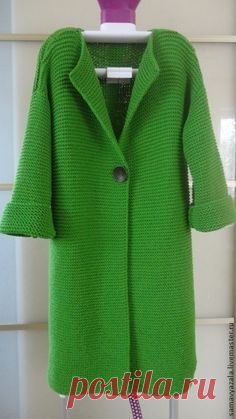 INSPIRATION.....Купить Кардиган GREEN - зелёный, однотонный, кардиган, кардиган вязаный, кардиган женский, кардиган спицами