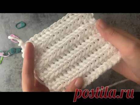 Как английская резинка, но только крючком