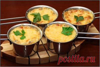 Жульен с грибами » Вкусные рецепты