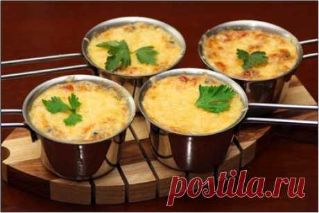 Жульен с грибами » Вкусные рецепты