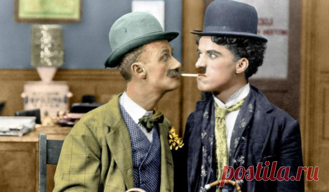 15 редких раскрашенных фотографий Чарли Чаплина, сделанных в 1910-1930-х годах 16 апреля 1889 года в Лондоне в семье эстрадных актеров родился Чарльз Спенсер Чаплин.
Сэр «Чарли» Чаплин — английский комический актер, режиссер и композитор, который обрел славу в эпоху немого кино....