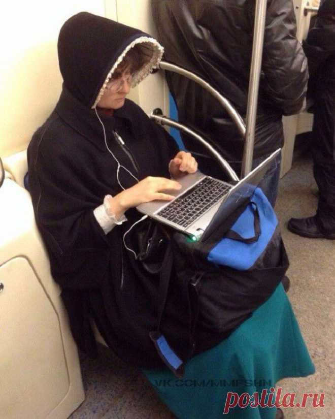 Неординарные пассажиры метро