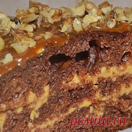 ОЧЕНЬ ЛЁГКИЙ И ВКУСНЫЙ ТОРТ