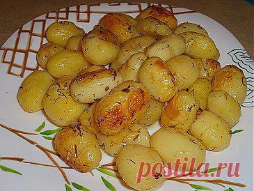 Картофель запеченный в пакете. Быстро и вкусно