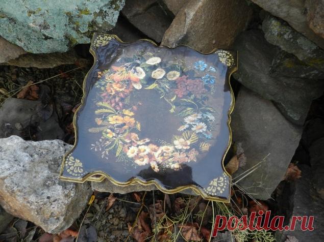 Шкатулка "Венок" - Декупаж. Работы пользователей