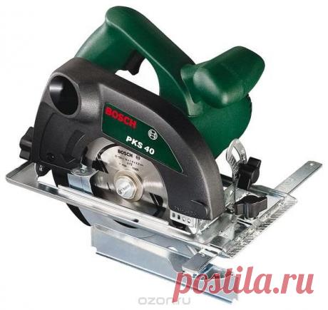 Пила дисковая Bosch PKS 40 (0603328008) - купить в каталоге бытовая техника пила дисковая bosch pks 40 (0603328008) по лучшей цене с доставкой