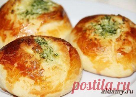 Чесночные булочки » Любимые рецепты