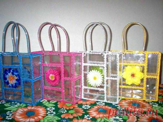 Сумки из пластиковых бутылок