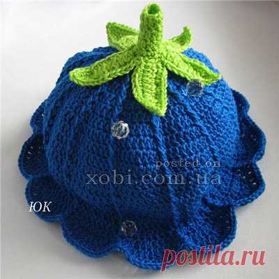 Вязаные детские шапки, шляпки, береты, косынки и шарфы вязаные крючком и спицами. » Страница 14