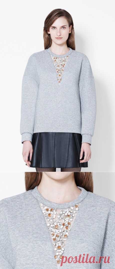Неприлично роскошный свитшот 3.1 Phillip Lim / Нарядно /
