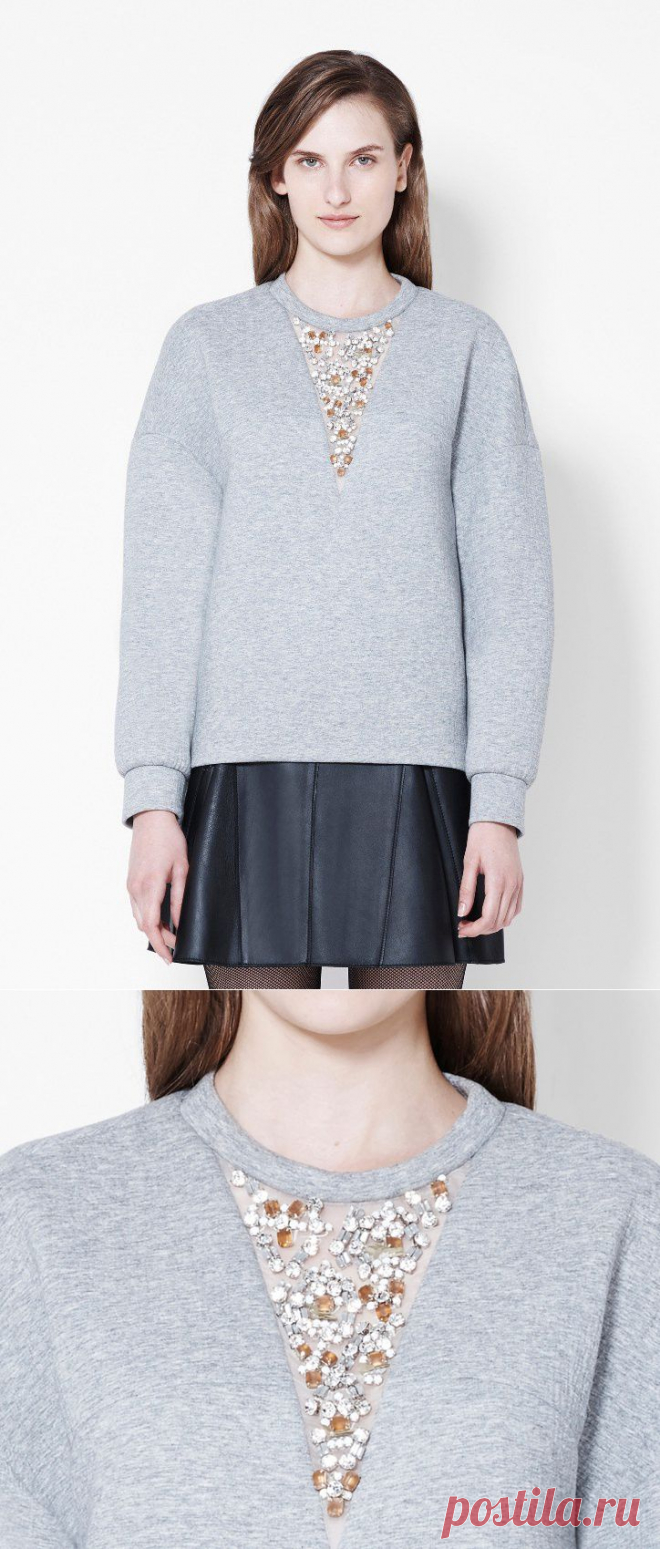 Неприлично роскошный свитшот 3.1 Phillip Lim / Нарядно /