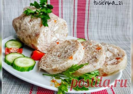 Куриный рулет в бутылке Автор рецепта Наташа - Cookpad