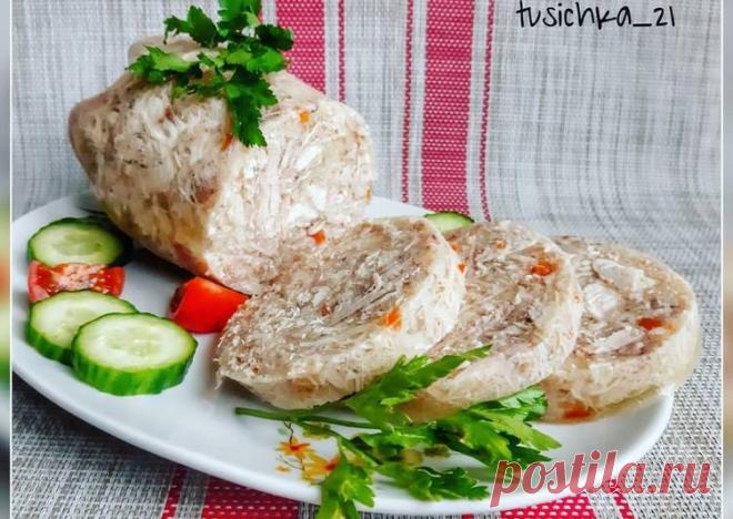 Куриный рулет в бутылке Автор рецепта Наташа - Cookpad