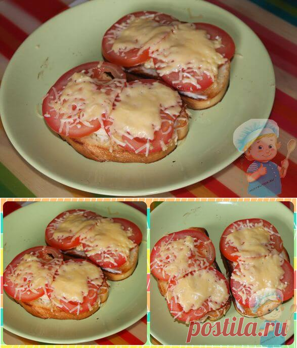 Горячие бутерброды с курицей — готовим в духовке