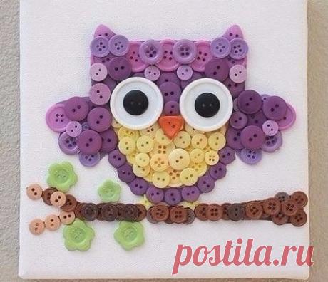 Панно "Совушка"