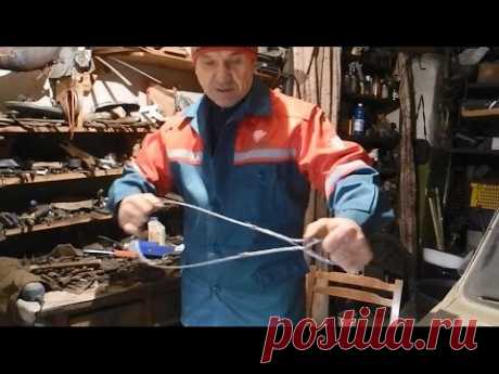 Делаем чалку из троса своими руками