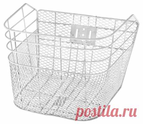 Купить Велокорзина JL-027 Белый по низкой цене с доставкой из маркетплейса Беру