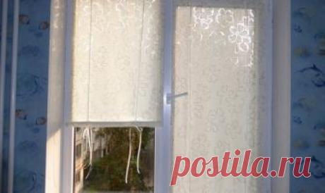 Делаем оконные шторки на липучках (мастер-класс). Не думала, что получится так красиво 
 
Сегодня мы хотим показать несложный мастер-класс по изготовлению шторок на окно на липучках. Это альтернатива ролл-штор или жалюзи. Эконом-вариант. Мастер-класс рассчитан на новичков в шитье.
Нам п…