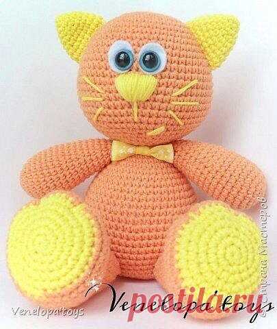 Котик Мандаринка.

автор: Venelopa toys