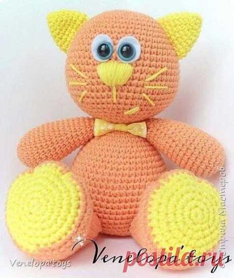 Котик Мандаринка.

автор: Venelopa toys