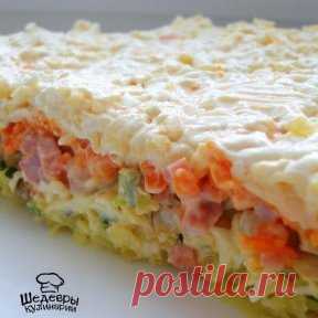 САМЫЙ ВКУСНЫЙ СЛОЕНЫЙ САЛАТИК 
Теперь готовлю его гораздо чаще!