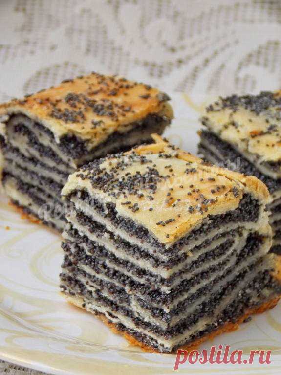 Рецепт катламы с маком