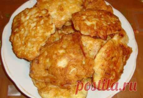 Самые вкусные рецепты: Куриные оладьи
