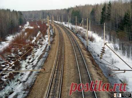 Участок 703 км - Соколовский, перегон Шарья - Зебляки, Костромская обл