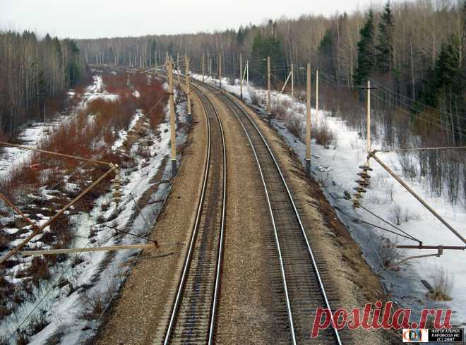 Участок 703 км - Соколовский, перегон Шарья - Зебляки, Костромская обл
