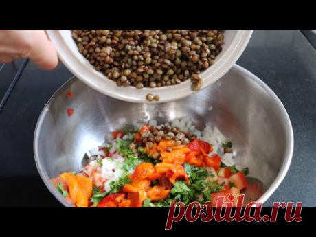 Марокканская кухня: постный салат с чечевицей // Вегетарианские рецепты - YouTube
Мой любимый салат в пост. Ваша семья будет в восторге!