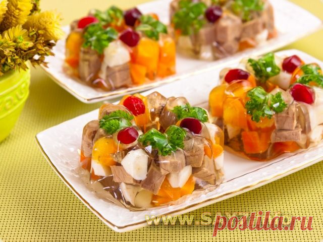 заливное из мяса