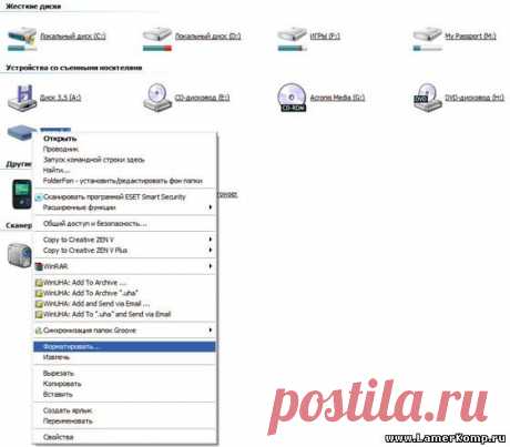 Как форматировать usb флешки - Флешки USB